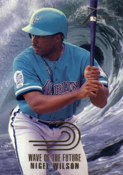#19 Darrell Whitmore - Florida Marlins - 1993 Flair - Wave of the Future Baseball