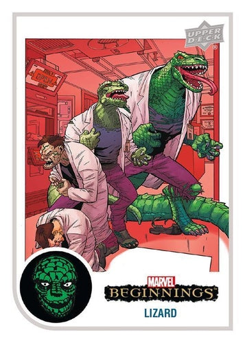 #19 Lizard - 2022 Upper Deck Marvel Beginnings