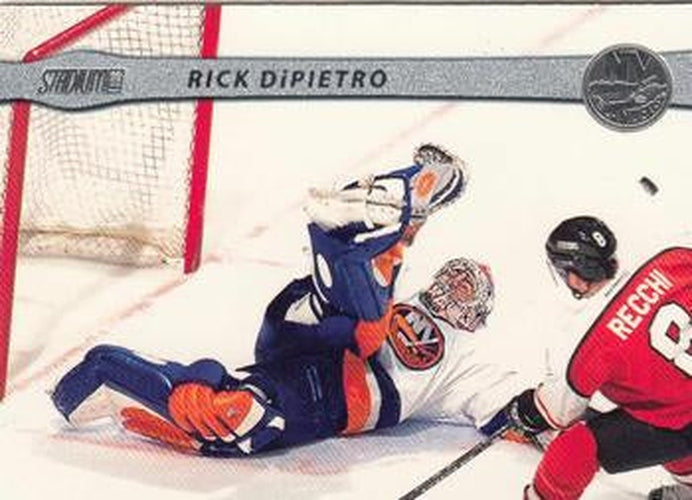 #19 Rick DiPietro - New York Islanders - 2001-02 Stadium Club Hockey