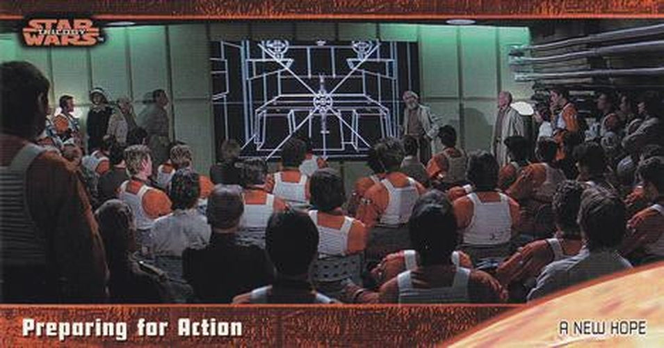 #19 Preparing for Action - 1997 Topps Widevision Star Wars Trilogy
