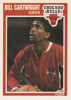 #19 Bill Cartwright - Chicago Bulls - 1989-90 Fleer Basketball