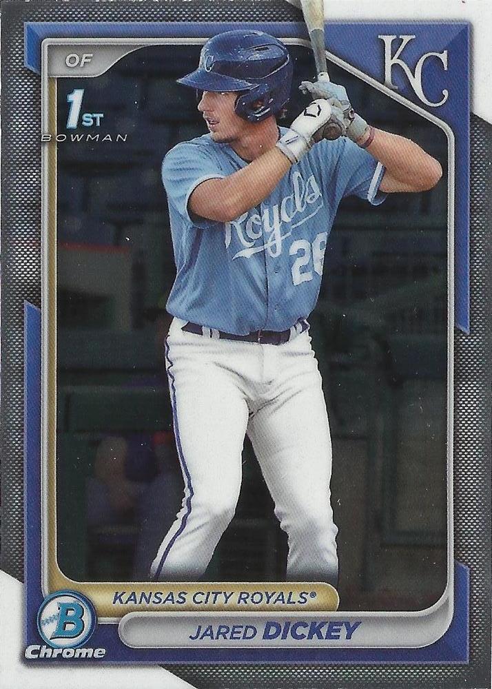 #BCP-19 Jared Dickey - Kansas City Royals - 2024 Bowman - Chrome Prospects Baseball
