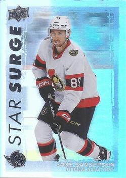 #SS-19 Jake Sanderson - Ottawa Senators - 2023-24 Upper Deck - Star Surge Hockey