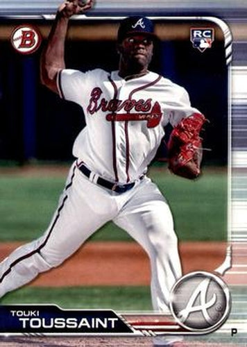 #19 Touki Toussaint - Atlanta Braves - 2019 Bowman Baseball