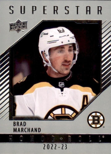 #HR-19 Brad Marchand - Boston Bruins - 2022-23 Upper Deck - Honor Roll Hockey