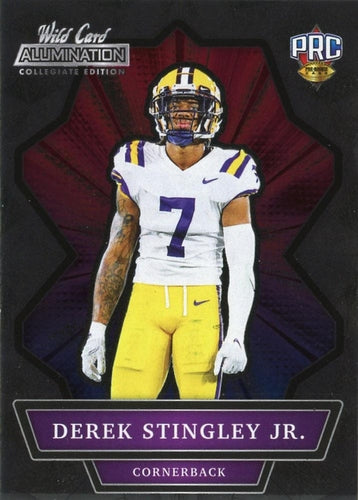 #ANBC-19 Derek Stingley Jr. - LSU Tigers - 2021 Wild Card Alumination NIL Football