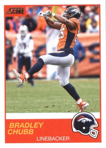#19 Bradley Chubb - Denver Broncos - 2019 Score Football