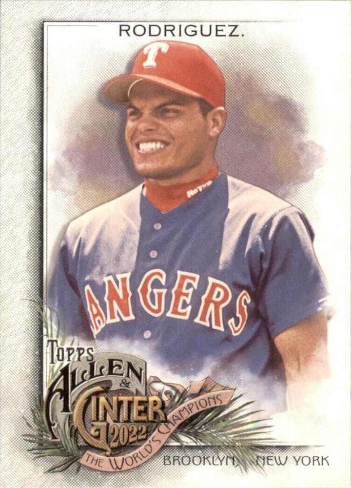 #19 Ivan Rodriguez - Texas Rangers - 2022 Topps Allen & Ginter Baseball