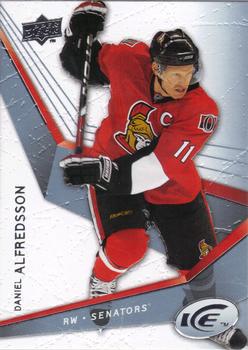 #19 Daniel Alfredsson - Ottawa Senators - 2008-09 Upper Deck Ice Hockey