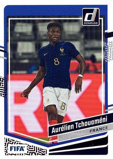 #19 Aurelien Tchouameni - France - 2023-24 Donruss Soccer