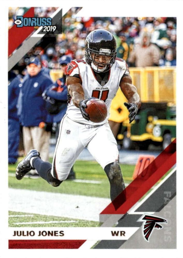 #19 Julio Jones - Atlanta Falcons - 2019 Donruss Football
