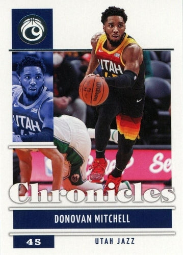 #19 Donovan Mitchell - Utah Jazz - 2021-22 Panini Chronicles Basketball