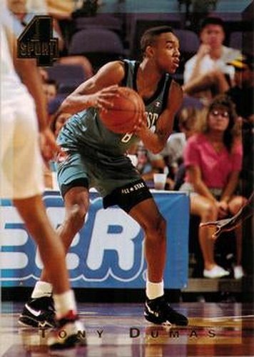 #19 Tony Dumas - Missouri-Kansas City Kangaroos / Dallas Mavericks - 1994 Classic Four Sport