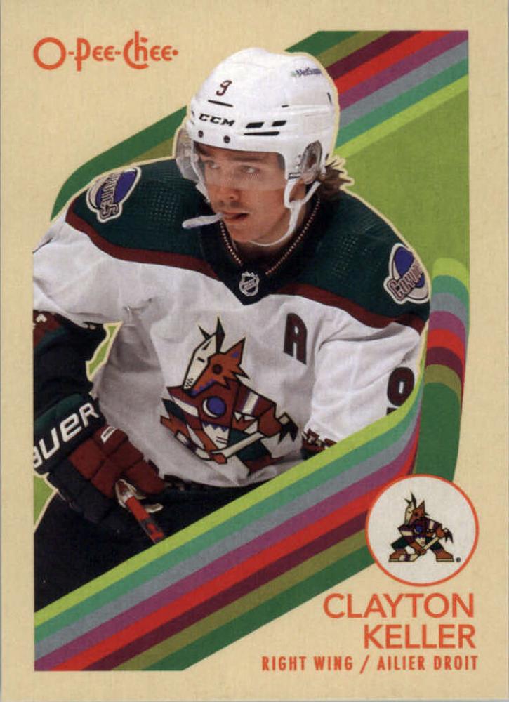 #19 Clayton Keller - Arizona Coyotes - 2023-24 O-Pee-Chee - Retro Hockey