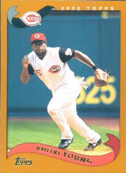 #19 Dmitri Young - Cincinnati Reds - 2002 Topps Baseball