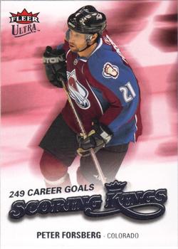 #SK19 Peter Forsberg - Colorado Avalanche - 2008-09 Ultra - Scoring Kings Hockey