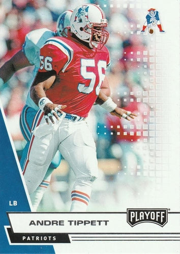 #19 Andre Tippett - New England Patriots - 2020 Panini Playoff Football