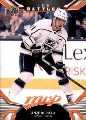 #19 Anze Kopitar - Los Angeles Kings - 2022-23 Upper Deck MVP - Ice Battles Hockey