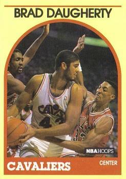 #19 Brad Daugherty - Cleveland Cavaliers - 1989-90 Hoops Superstars Basketball