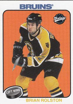 #19 Brian Rolston - Boston Bruins - 2001-02 Upper Deck Vintage Hockey