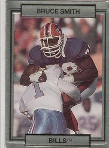 #19 Bruce Smith - Buffalo Bills - 1990 Action Packed Football