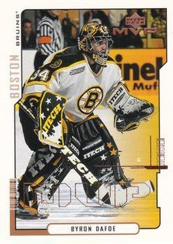 #19 Byron Dafoe - Boston Bruins - 2000-01 Upper Deck MVP Hockey