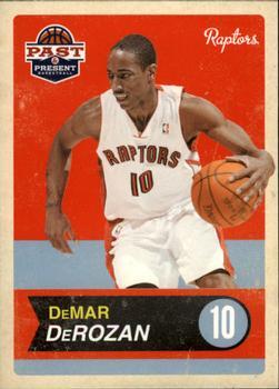 #19 DeMar DeRozan - Toronto Raptors - 2011-12 Panini Past & Present Basketball