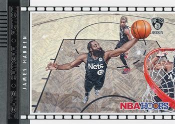 #19 James Harden - Brooklyn Nets - 2021-22 Hoops - Lights Camera Action Basketball