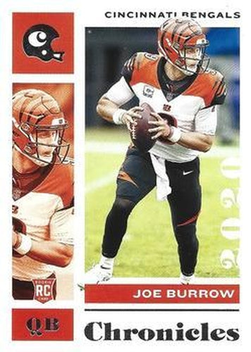 #19 Joe Burrow - Cincinnati Bengals - 2020 Panini Chronicles Football
