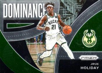 #19 Jrue Holiday - Milwaukee Bucks - 2021-22 Panini Prizm - Dominance Basketball