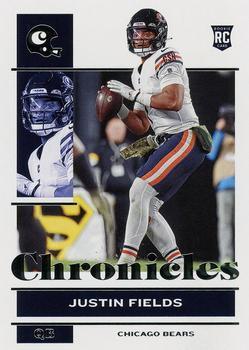 #19 Justin Fields - Chicago Bears - 2021 Panini Chronicles Football