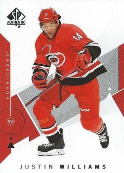 #19 Justin Williams - Carolina Hurricanes - 2018-19 SP Authentic Hockey