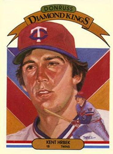 #19 Kent Hrbek - Minnesota Twins - 1983 Donruss Baseball
