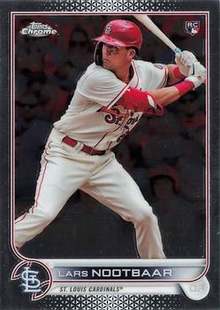 #19 Lars Nootbaar - St. Louis Cardinals - 2022 Topps Chrome Baseball