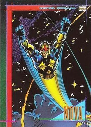 #19 Nova - 1993 SkyBox Marvel Universe