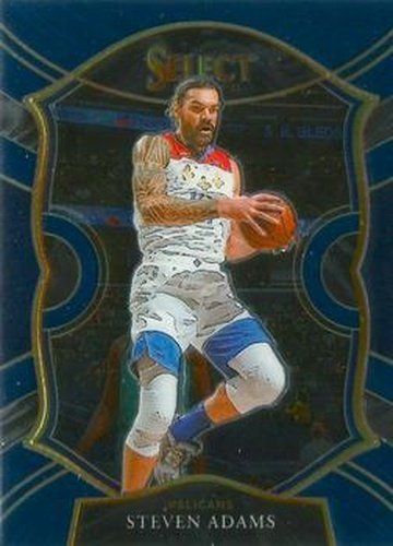 #19 Steven Adams - New Orleans Pelicans - 2020-21 Panini Select - Blue Basketball