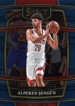 #19 Alperen Sengun - Houston Rockets - 2021-22 Panini Select - Blue Basketball