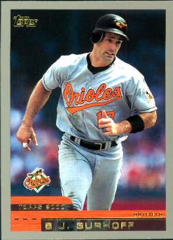 #19 B.J. Surhoff - Baltimore Orioles - 2000 Topps Baseball