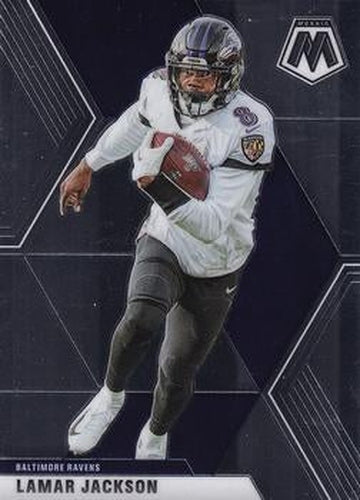 #19 Lamar Jackson - Baltimore Ravens - 2020 Panini Mosaic Football