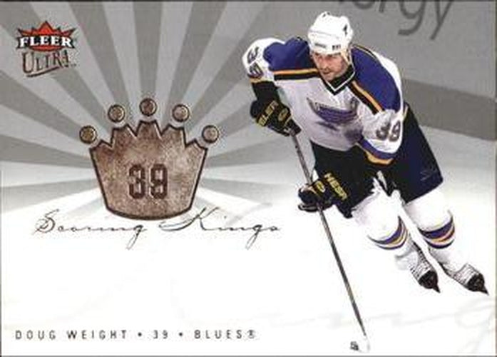 #SK19 Doug Weight - St. Louis Blues - 2005-06 Ultra - Scoring Kings Hockey
