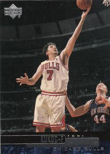 #19 Toni Kukoc - Chicago Bulls - 1999-00 Upper Deck Basketball