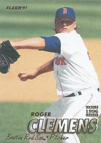 #19 Roger Clemens - Boston Red Sox - 1997 Fleer Baseball