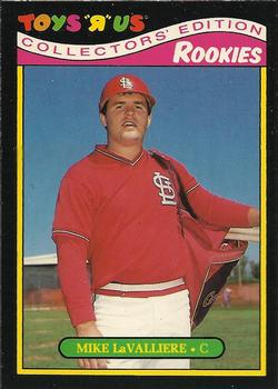 #19 Mike LaValliere - St. Louis Cardinals - 1987 Topps Toys "R" Us Rookies Baseball