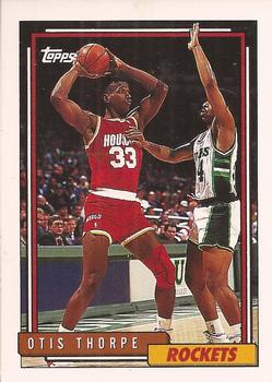 #19 Otis Thorpe - Houston Rockets - 1992-93 Topps Basketball