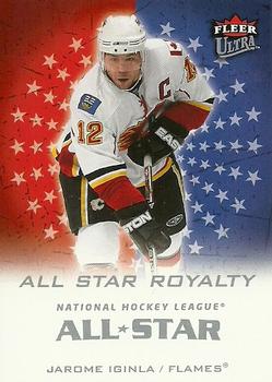 #ASR19 Jarome Iginla - Calgary Flames - 2008-09 Ultra - All-Star Royalty Hockey