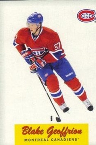 #19 Blake Geoffrion - Montreal Canadiens - 2012-13 O-Pee-Chee - Retro Hockey