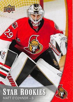 #19 Matt O'Connor - Ottawa Senators - 2015-16 Upper Deck Star Rookies Hockey