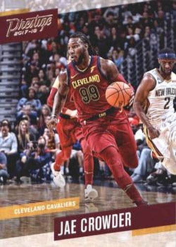 #19 Jae Crowder - Cleveland Cavaliers - 2017-18 Panini Prestige Basketball