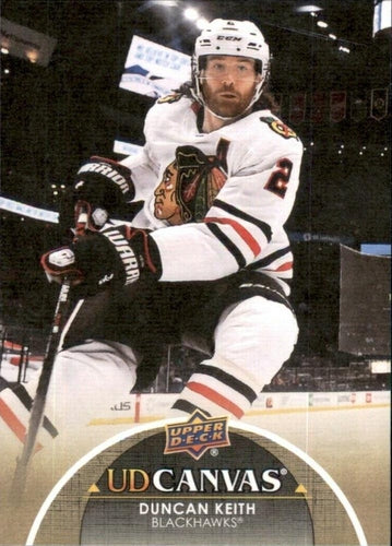 #C19 Duncan Keith - Chicago Blackhawks - 2021-22 Upper Deck - UD Canvas Hockey