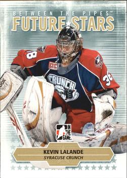 #19 Kevin Lalande - Syracuse Crunch - 2009-10 In The Game Between The Pipes Hockey